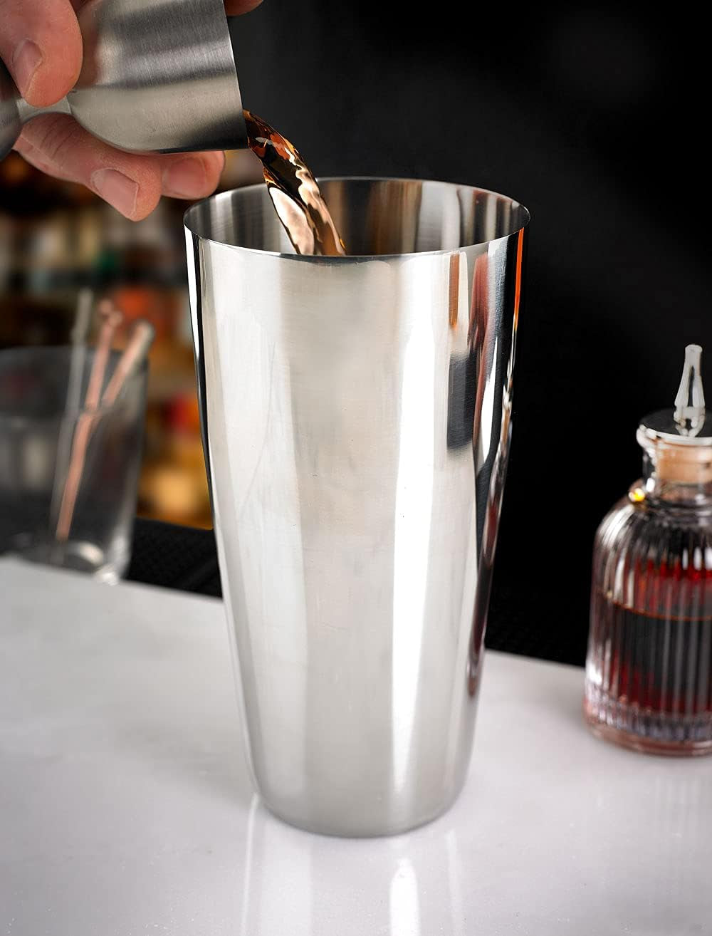 Superfly Tin, 28 OZ Cocktail Shaker, Large (828 Ml), Heavyweight Stainless, (M37160)